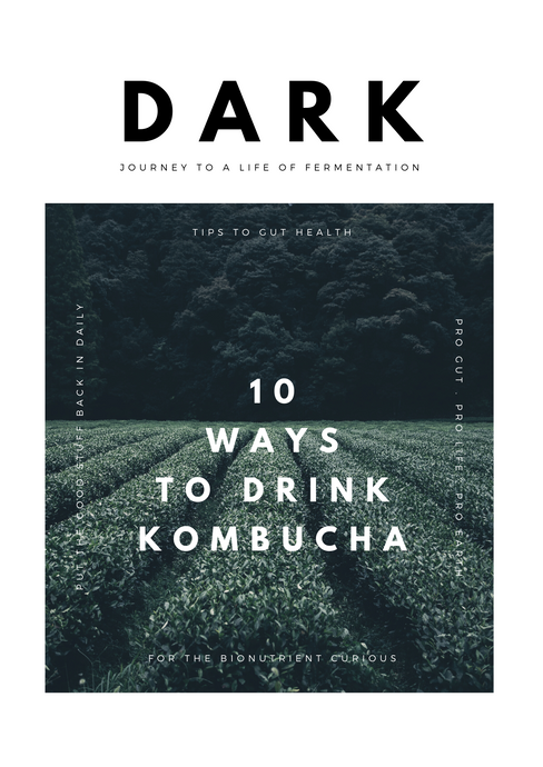 10 Ways to enjoy Kombucha and donate to Animals Australia - Dark Forest Beverages