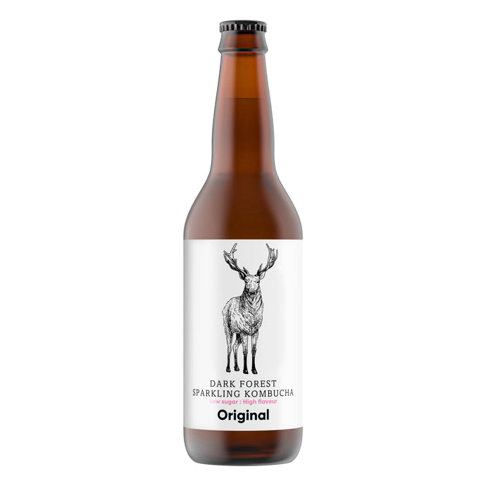 Dark Forest Sparkling Original Kombucha flavoured with pear and ginger